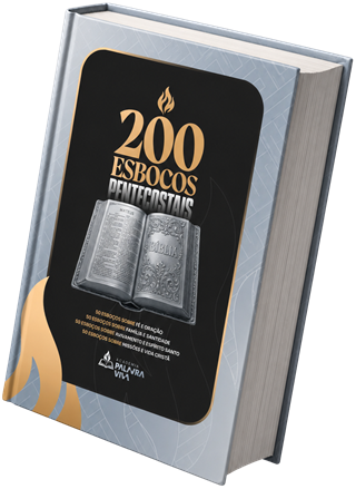 Capa oficial - 200 Esboços Pentecostais